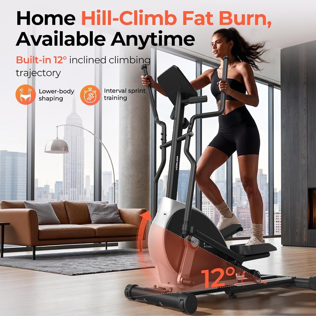 12-Degree Front-Drive Elliptical EM5 view 3