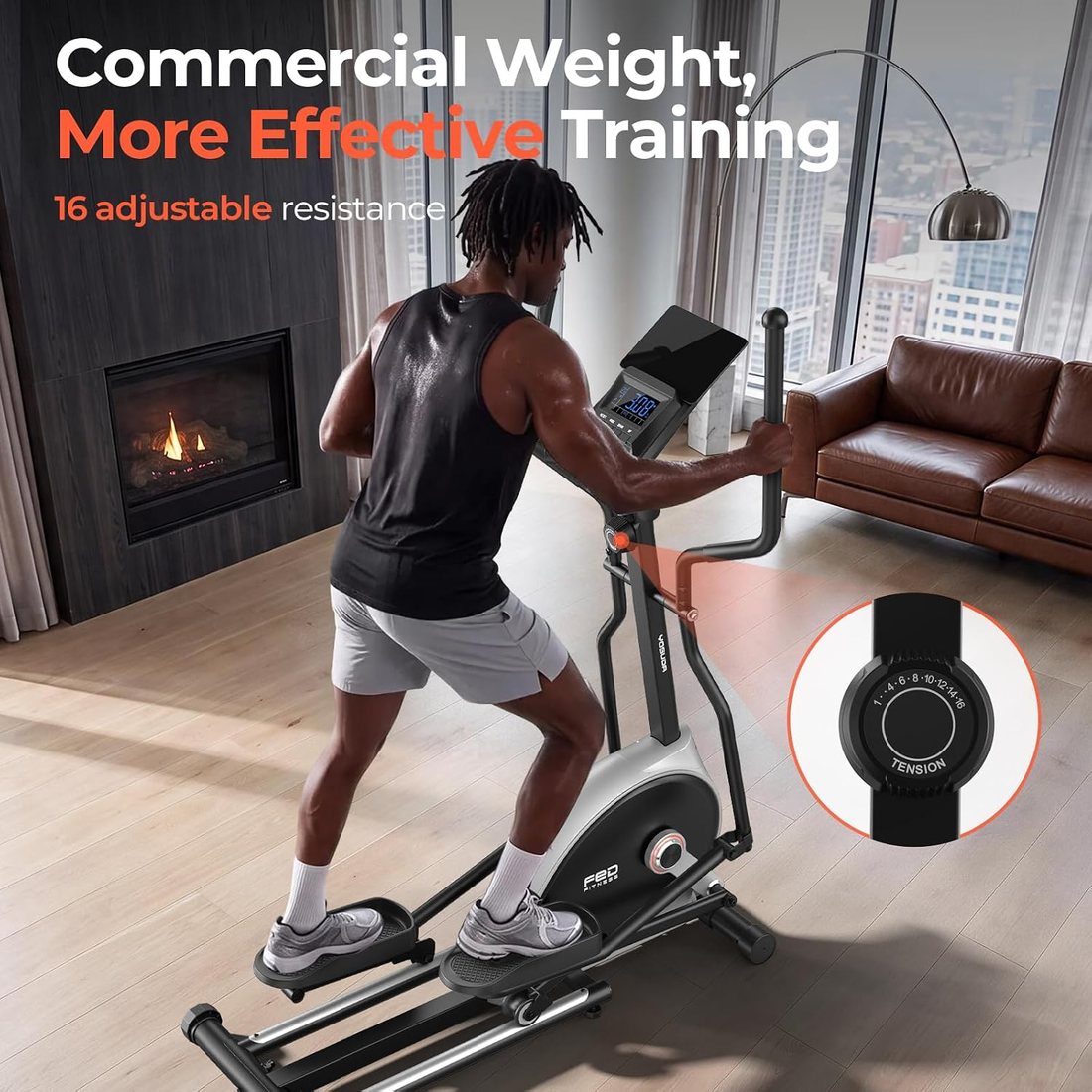 12-Degree Front-Drive Elliptical EM5 view 6