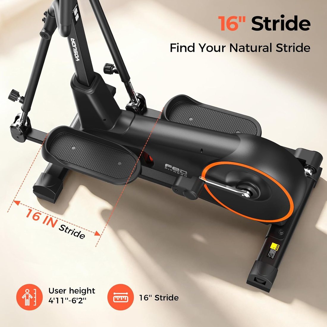 3-Level Incline Elliptical EM6 view 4