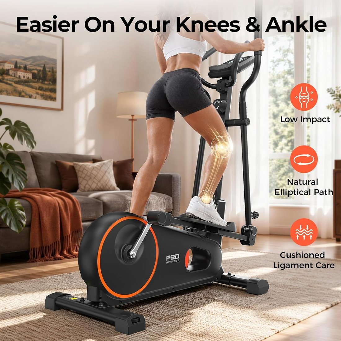 3-Level Incline Elliptical EM6 view 5