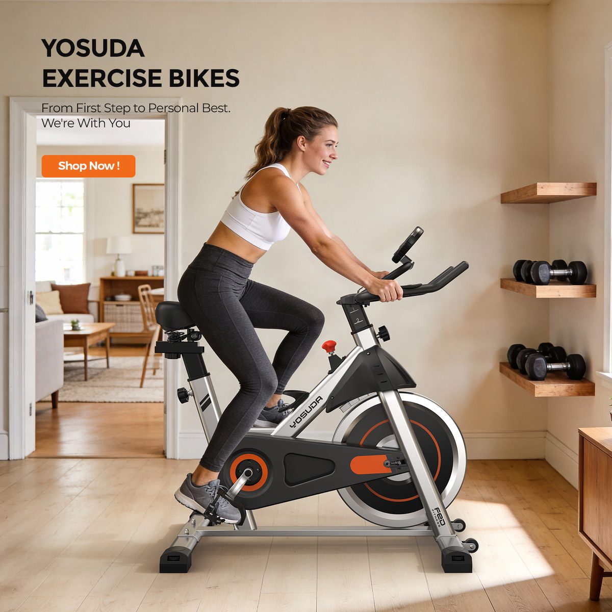 Exercise Bikes by YOSUDA