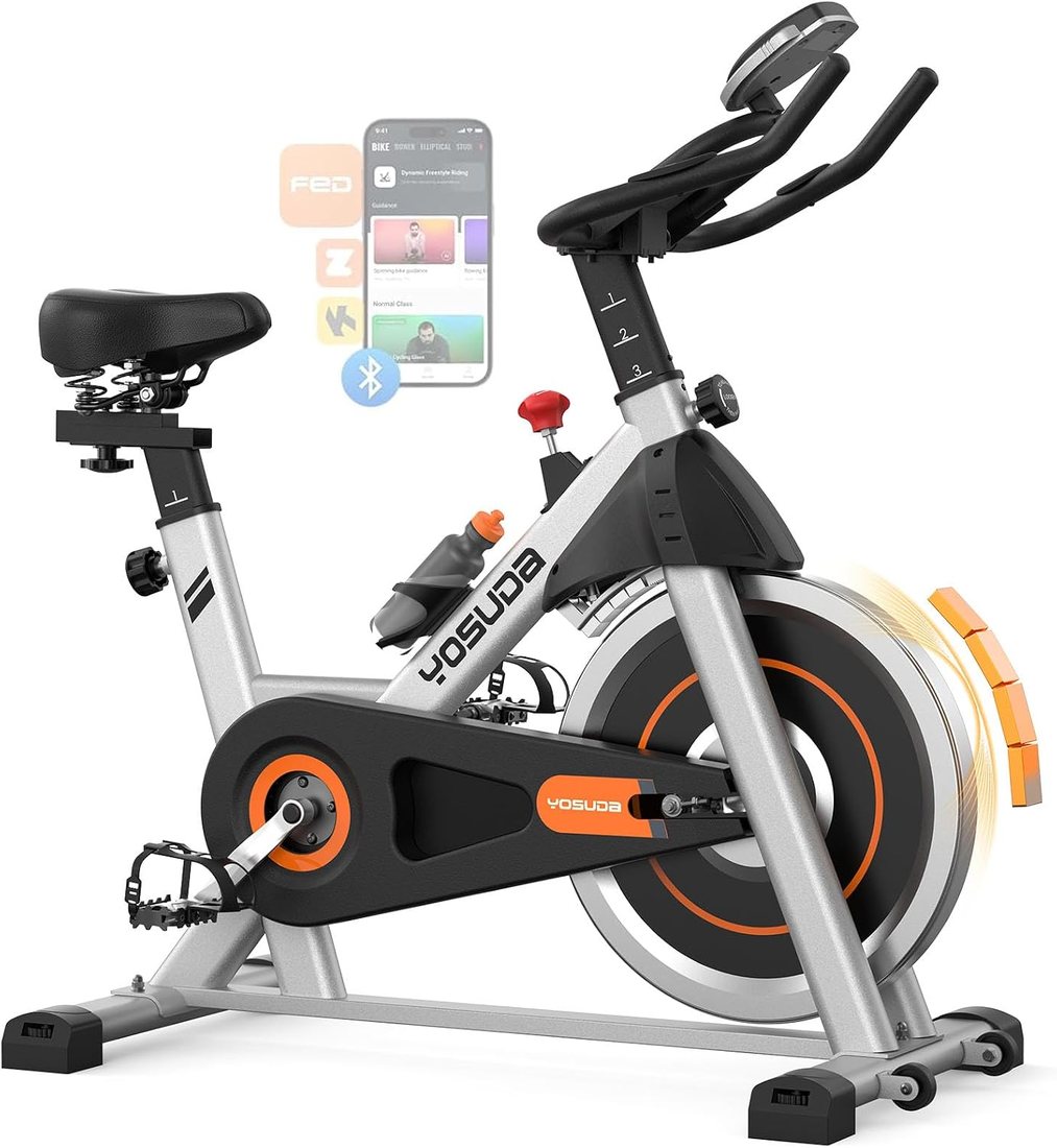 Magnetic Exercise Bike 002C view 2