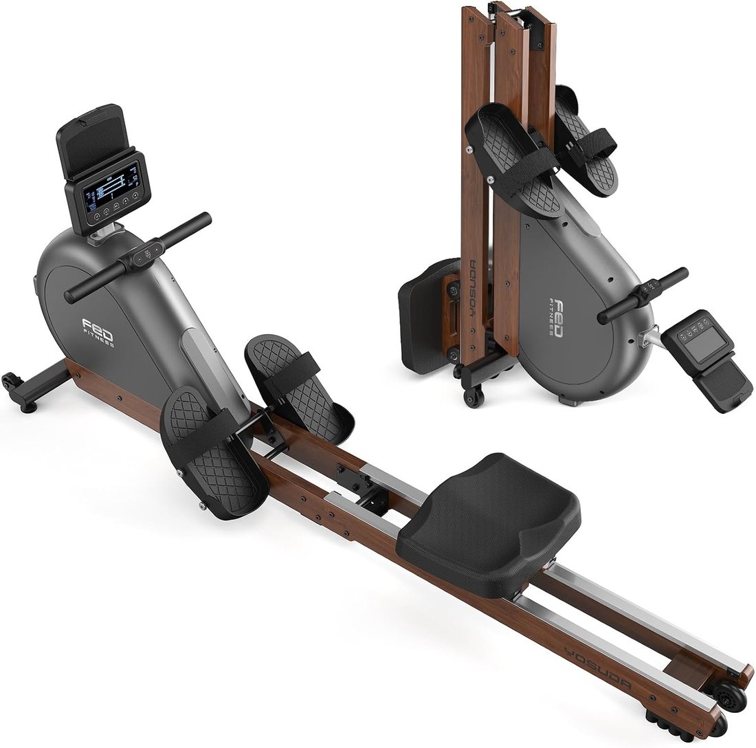 Wooden Self-Powered Magnetic Rower RM11 view 2